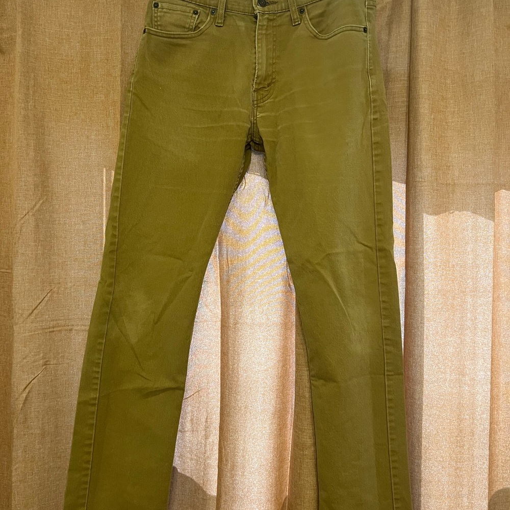 Levi's Slim Fit Jeans in Olive Green